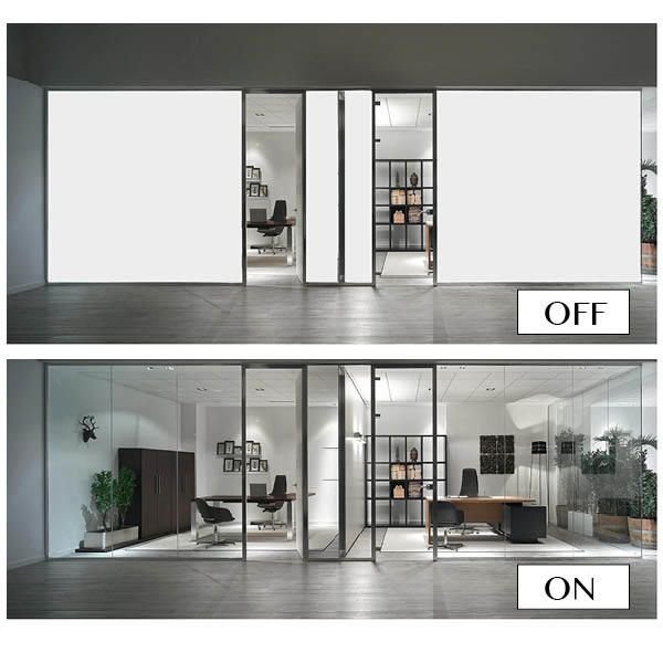 kaca pintar interior modern - ruang meeting kantor