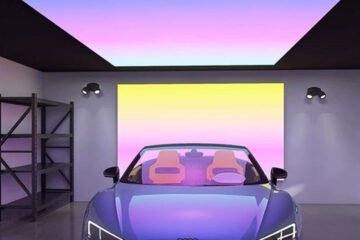 Barrisol RGB Dynamic Lighting – Plafon Membran dengan Efek Pencahayaan Warna-Warni Dinamis