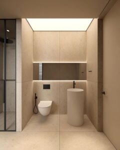 Barrisol personal room toilet