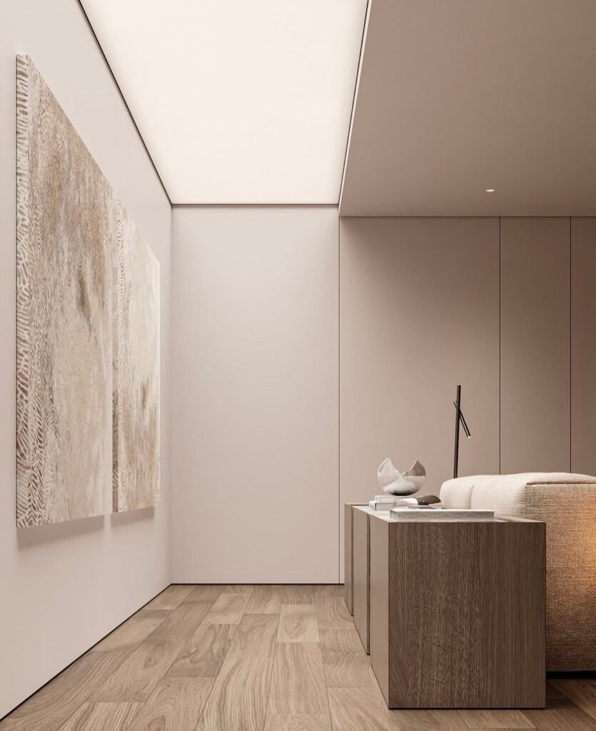 Barrisol membrane stretch ceiling indonesia korridor